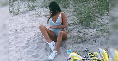 #dziejesiewsporcie: oto najseksowniejsza fanka futbolu? Wiemy, komu kibicuje