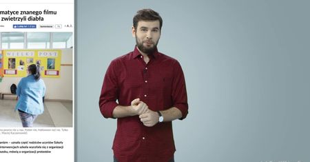 Dzieci w szkole protestują. Chcą "Harry'ego Pottera"