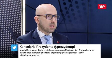 "Tłit". Krzysztof Łapiński mówi, ile dostał premii od Dudy
