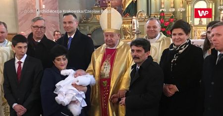 Sławomir i Grażyna Nelcowie w sobotę ochrzcili swoje 16. dziecko