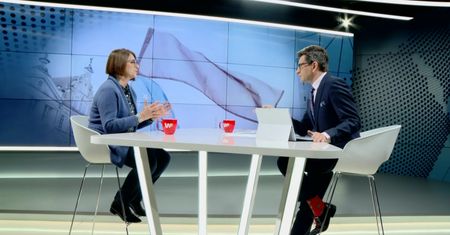 Julia Pitera w programie "Tłit": Kaczyński jest współwinny
