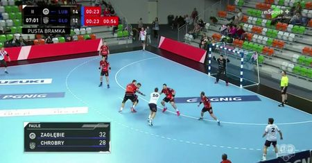 PGNiG Superliga: Patryk Małecki zatrzymał Chrobrego Głogów. Nie przeszkodził mu cios w głowę (WIDEO)