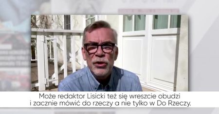 "Czy Lisicki zacznie mówić do rzeczy?". Żakowski prowokuje przed Bitwą Redaktorów o 9:45