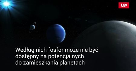Czy poza Ziemią jest życie? Nowe odkrycie naukowców