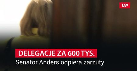 Senator Anders: Mam dom w USA, mam prawo tam spędzić święta