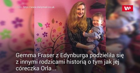 Dziewczynka mogła stracić palec. Winne włosy