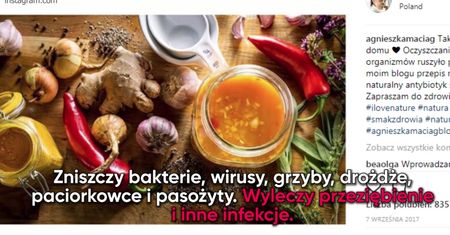 "Supertonik mocy" z przepisu Agnieszki Maciąg. Przygotujesz go w domu