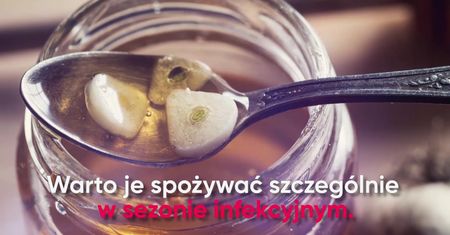 Co się stanie, jeśli przez tydzień będziesz jeść miód z czosnkiem