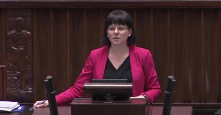 Kaja Godek w Sejmie: "Świadomi obywatele chcą zakazu zabijania chorych dzieci"