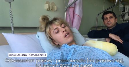 Rozmowa z Ukrainką, która w pracy straciła rękę. "Maszyna była ważniejsza niż życie"
