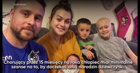 Chory na raka chłopiec zmarł po narodzinach swojej siostry