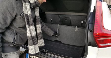 Możliwości bagażnika nowego Volvo XC40