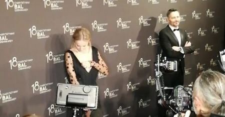 Agnieszka Szulim na Balu Dziennikarzy