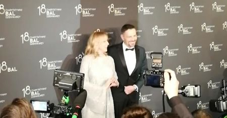 Agata Młynarska i Krzysztof Ibisz na Balu Dziennikarzy