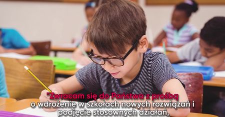 Warmińsko-Mazurski wicekurator oświaty pisze list do dyrektorów szkół i nauczycieli