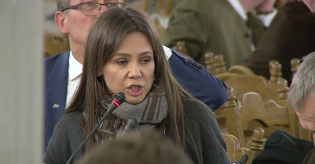 Kinga Rusin kontra Jan Szyszko na sejmowej komisji ochrony środowiska