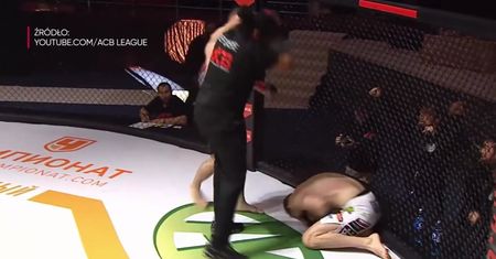 "Klatka po klatce" (highlights): brutalny nokaut na Polaku