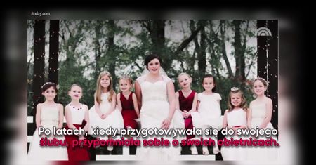 Niania zaprosiła na swój ślub wszystkie dzieci, którymi się zajmowała