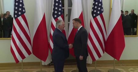 Rex Tillerson w Polsce. Spotkanie z prezydentem