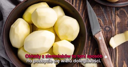 Trzy okłady z ziemniaków
