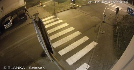 Elbląg: Zniszczył osiedlowy szlaban. Wszystko nagrała kamera