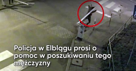 Policja poszukuje wandala z Elbląga