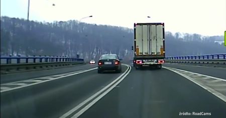 #dziejesiewmoto: pirat wyjeżdża na czołówkę, skok starym fordem i gąsienicowy nissan