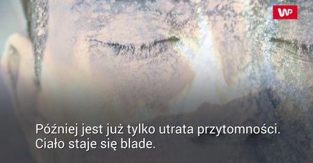 Co się dzieje z twoim ciałem na mrozie?