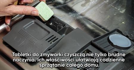 Nietypowe zastosowanie tabletek do zmywarki