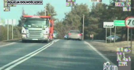 Pijany kierowca przekroczył ponad dwukrotnie dozwoloną prędkość