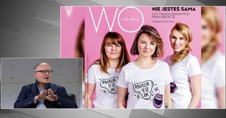 Aborcja, tak jak gwałt, nie są ok? "Chciałbym, żeby pan się z tego wycofał"