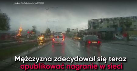 Jazda pod prąd na krajowej szóstce w Wejherowie. Cztery auta uszkodzone