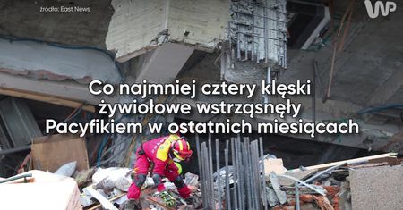 Pacyficzny Pierścień Ognia daje o sobie znać