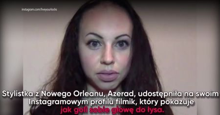 Stylistka ogoliła głowę na łyso – ma ważne przesłanie
