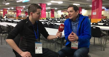 Przemysław Babiarz: Sobotni konkurs skoków w Pjongczangu był jak zimne piekło
