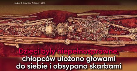 Dziecięce groby sprzed 34 tys. lat. Szczątki obsypano skarbami