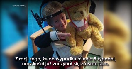 Lekarze przeoczyli złamanie kości u pięcioletniego chłopca