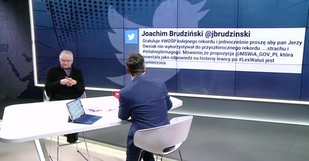 Ostre spięcie Owsiaka z Brudzińskim. Cimoszewicz składa propozycję