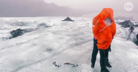 Majdany na islandzkim lodowcu: "Czy mam tutaj umrzeć?"