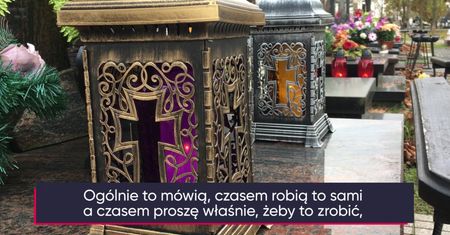 Kradzieże na cmentarzach. Jak Polacy zabezpieczają znicze i wiązanki?