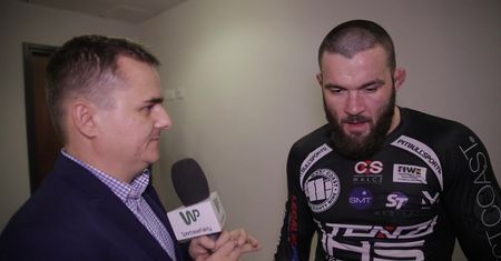 KSW 40: Materla zachwycony zwycięstwem i postawą kibiców (wideo)