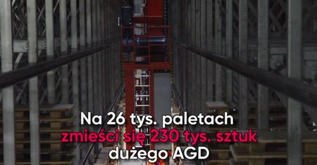 Jedyny taki magazyn. Amica uruchomiła inwestycję za 57 mln zł