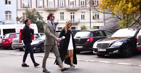 "Nadęty" Majdan i Rozenek w luksusowym butiku (WIDEO)