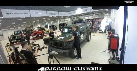Zmodyfikowali auto terenowe w w czasie targów