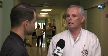 Lekarz o stanie Golloba: "Nadzieja jest w tym, że rdzeń nie był przerwany"