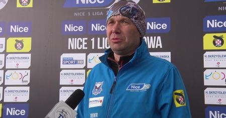 Trener nie ma pretensji do sędziego. W Łodzi mogło dojść do katastrofy