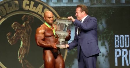 #infoteka: Arnold Schwarzenegger na zawodach kulturystycznych swojego imienia