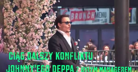 Były manager obraża Johnny'ego Deppa w oficjalnym piśmie