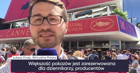 Tłumy oczekujących na pokazy filmowe w Cannes