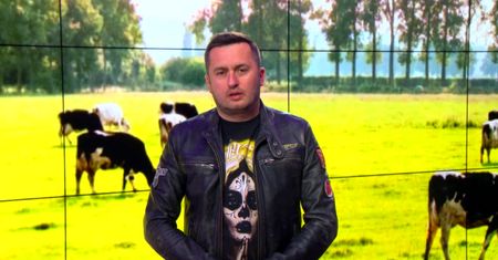 Norbi żartuje w telewizji